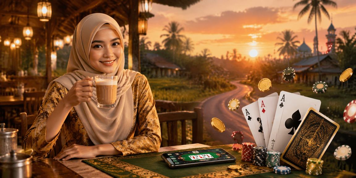 Permainan Teen Patti bergaya Malaysia menggambarkan pelbagai pilihan permainan dengan bonus di 125i